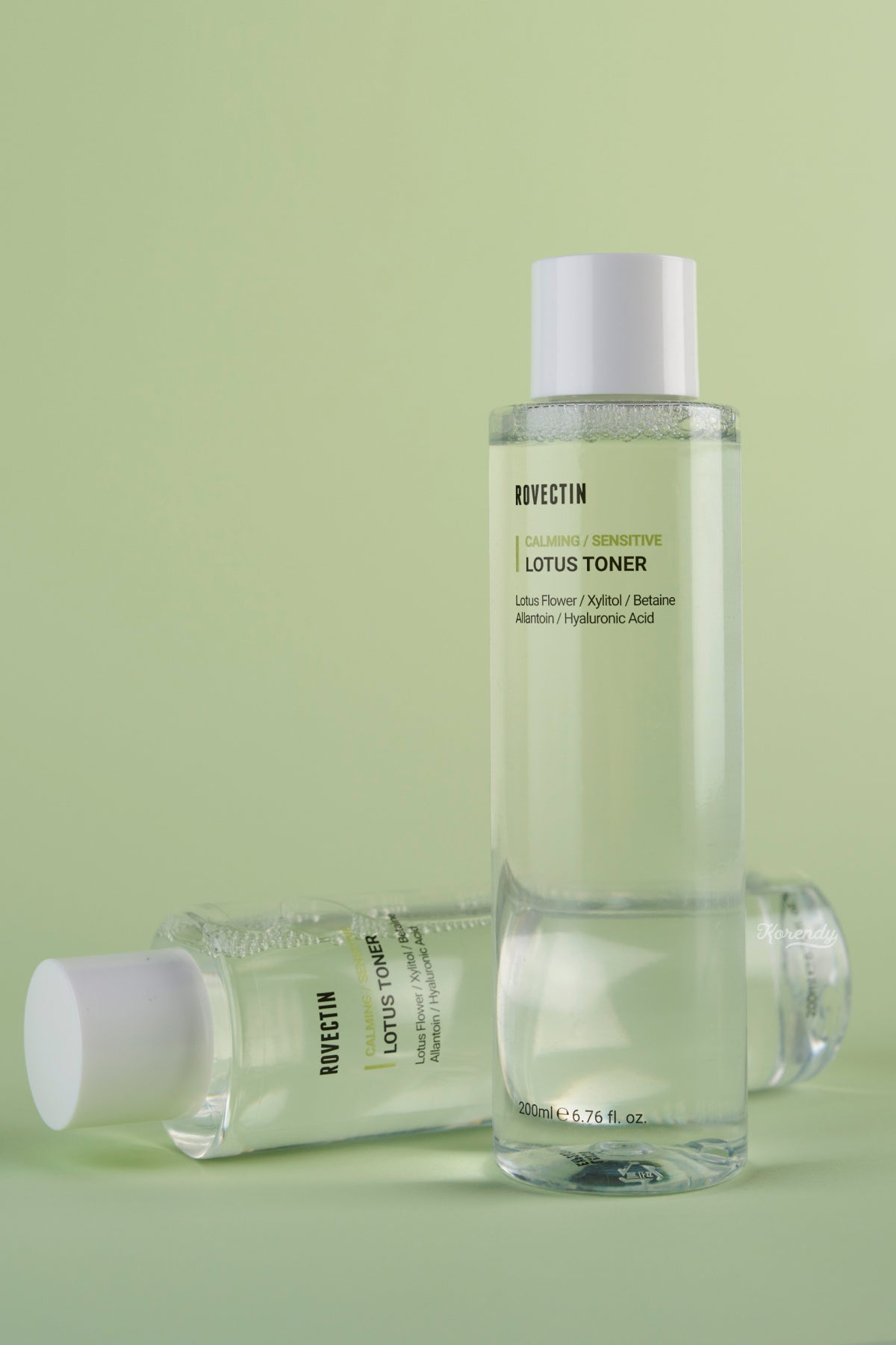 Clean Lotus Water Calming Toner (KORENDY) Yatıştırıcı Derinlemesine Nem Toniği 200ml - 3