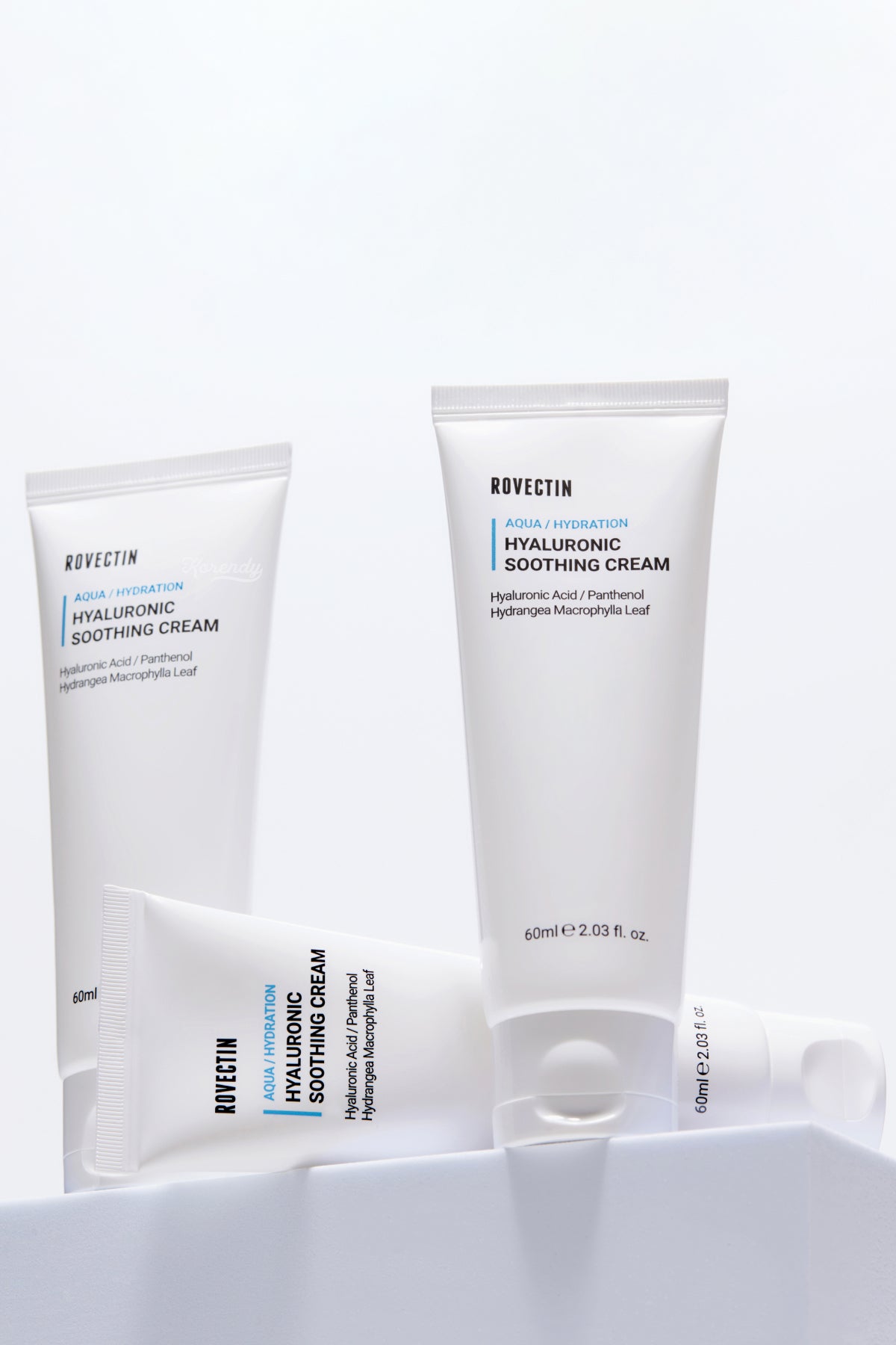 Aqua Hyaluronic Soothing Cream - 8 Farklı Hyaluronik Asitli Nem Bariyeri Kremi 60ml (KORENDY) - 3