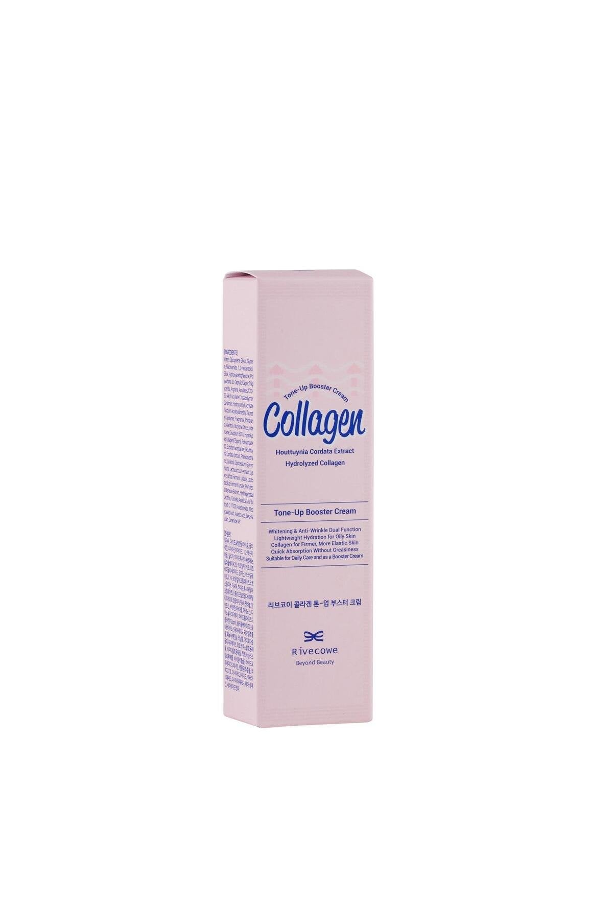 RIVECOWE Bariyer Güçlendirici Kolajen Krem / Collagen Tone‑up Güçlendirici Cream - ürün görseli 4 | Cushion / Fondöten