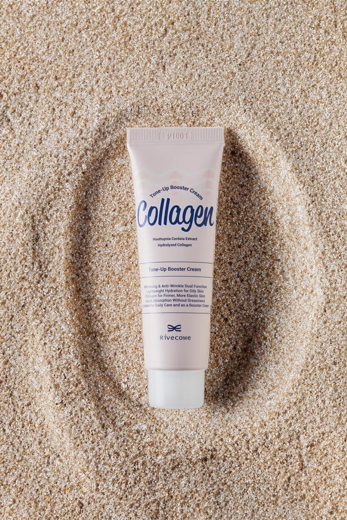 RIVECOWE Bariyer Güçlendirici Kolajen Krem / Collagen Tone‑up Güçlendirici Cream - ürün görseli 3 | Cushion / Fondöten