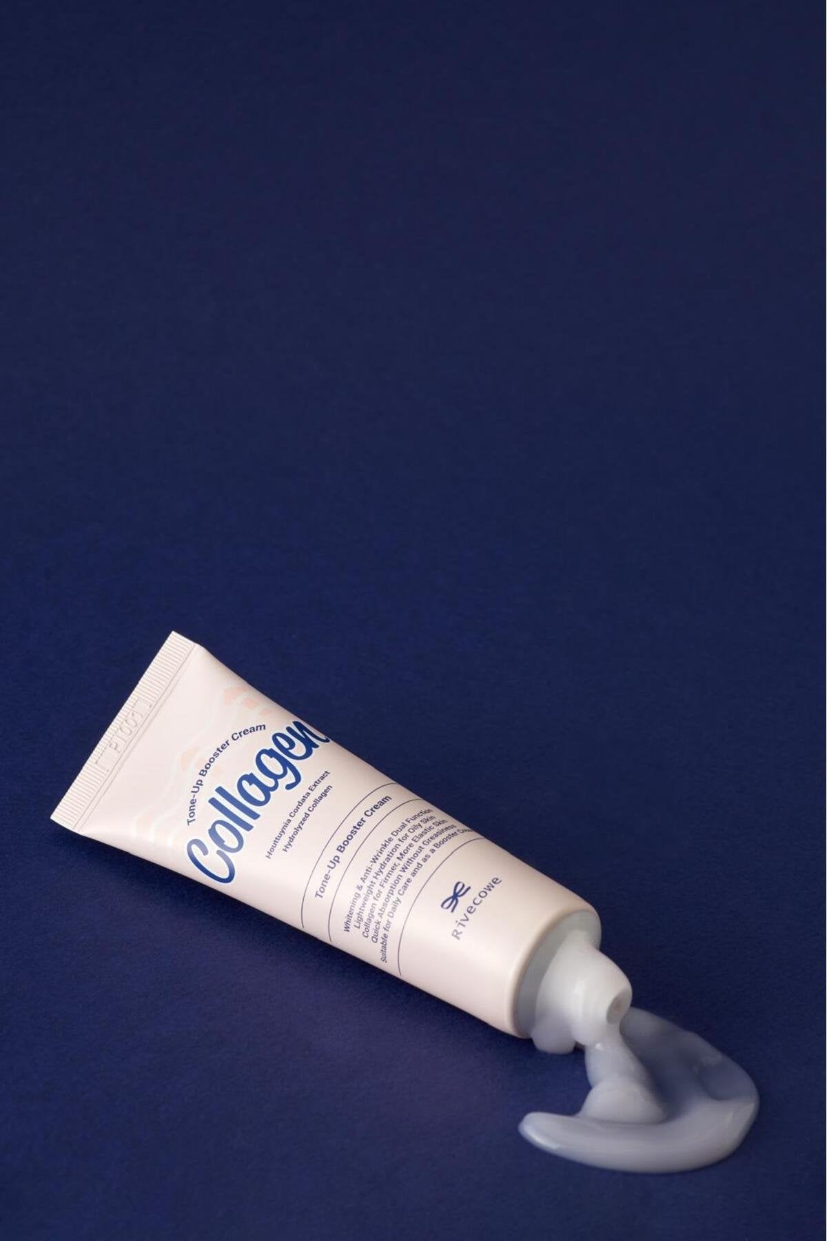 RIVECOWE Bariyer Güçlendirici Kolajen Krem / Collagen Tone‑up Güçlendirici Cream - ürün görseli 8 | Cushion / Fondöten