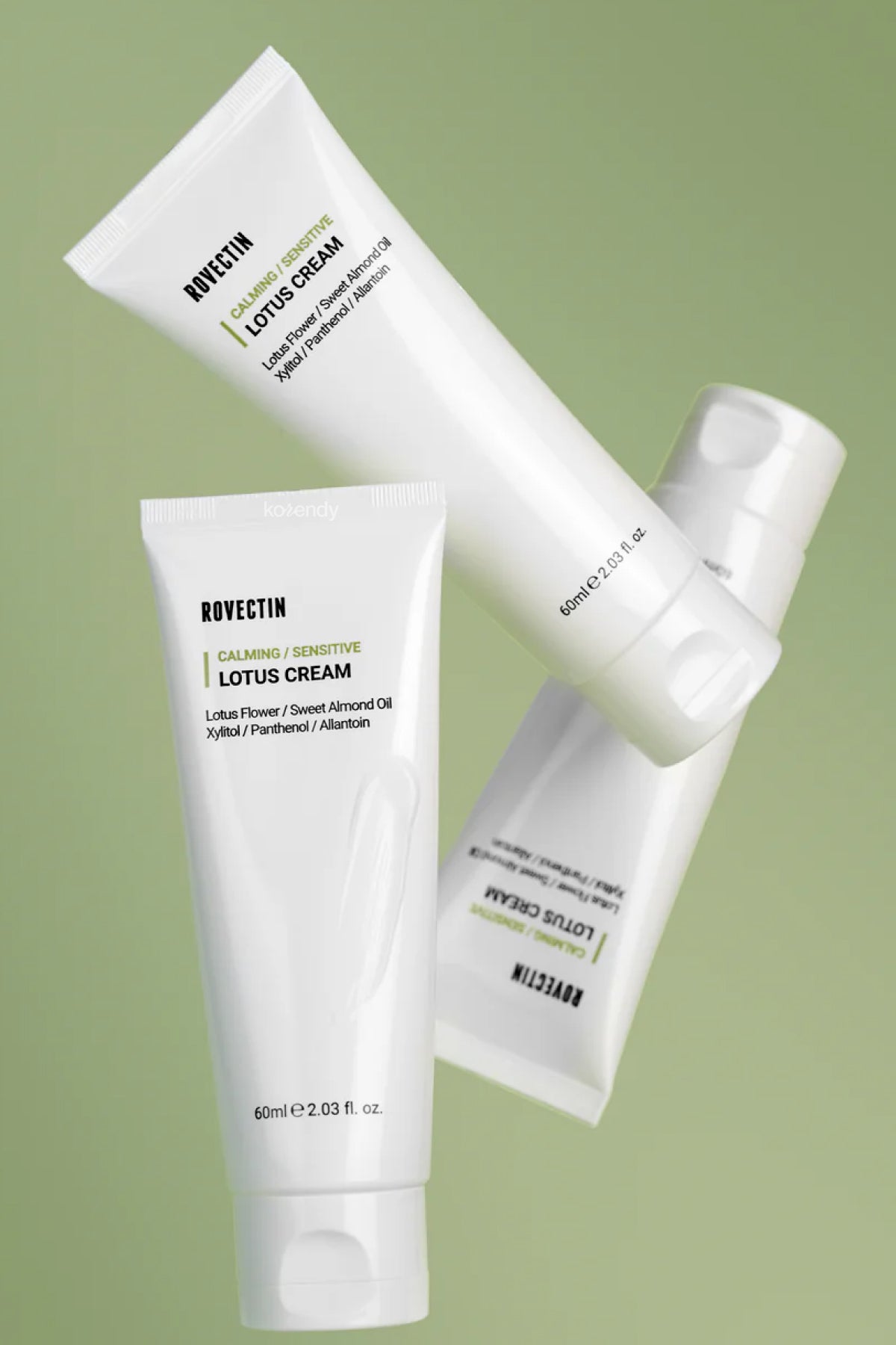 Calming Lotus Cream - Cilt Hasarına Karşı Koruyucu Lotus Çiçekli Nem Hapsedici Krem 60ml (KORENDY) - 3