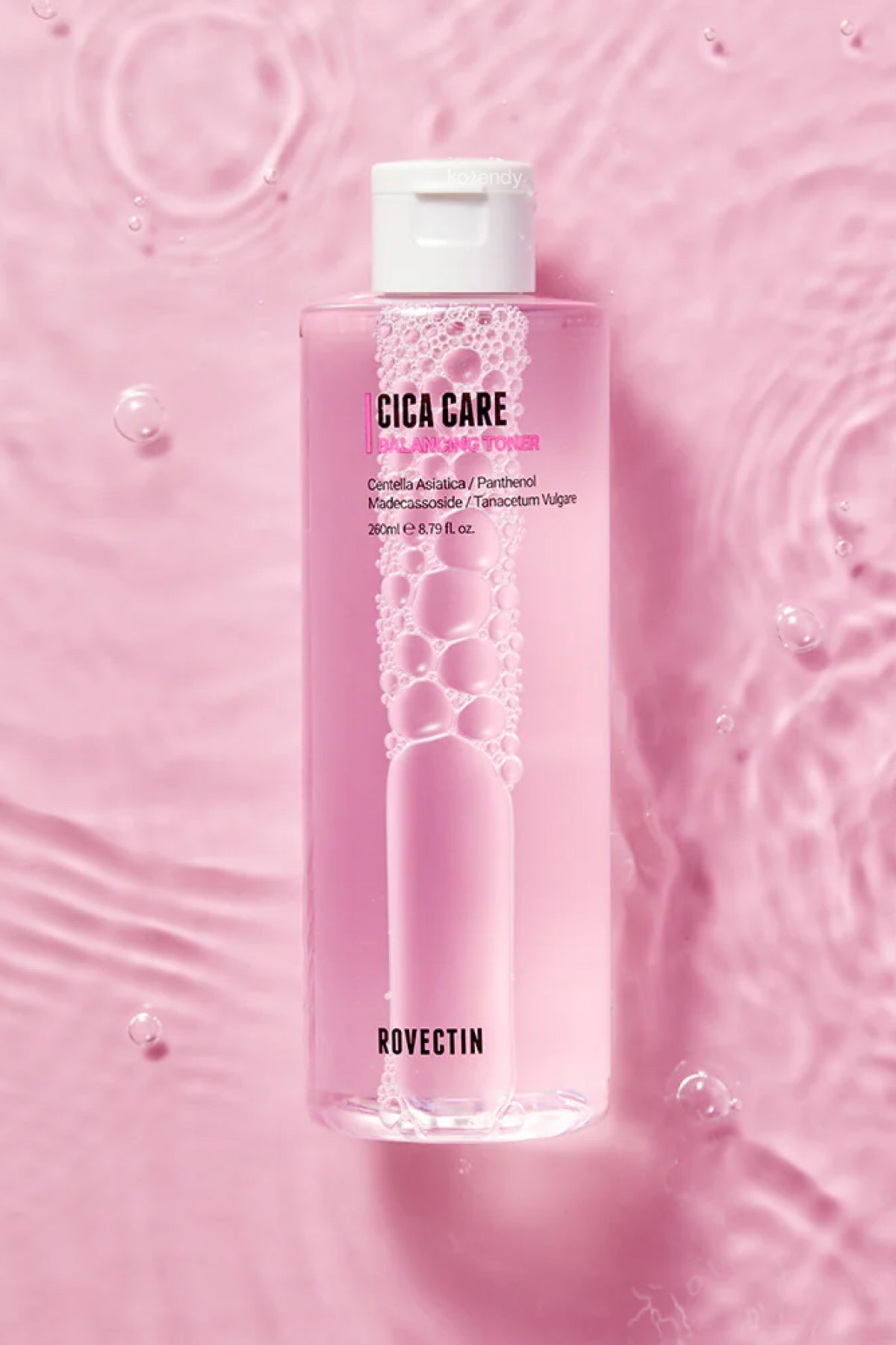 Cica Care Balancing Toner - Madecassoside'li Rozalı Akneli Hassas Ciltlere Özel Tonik 260ml Korendy - 3