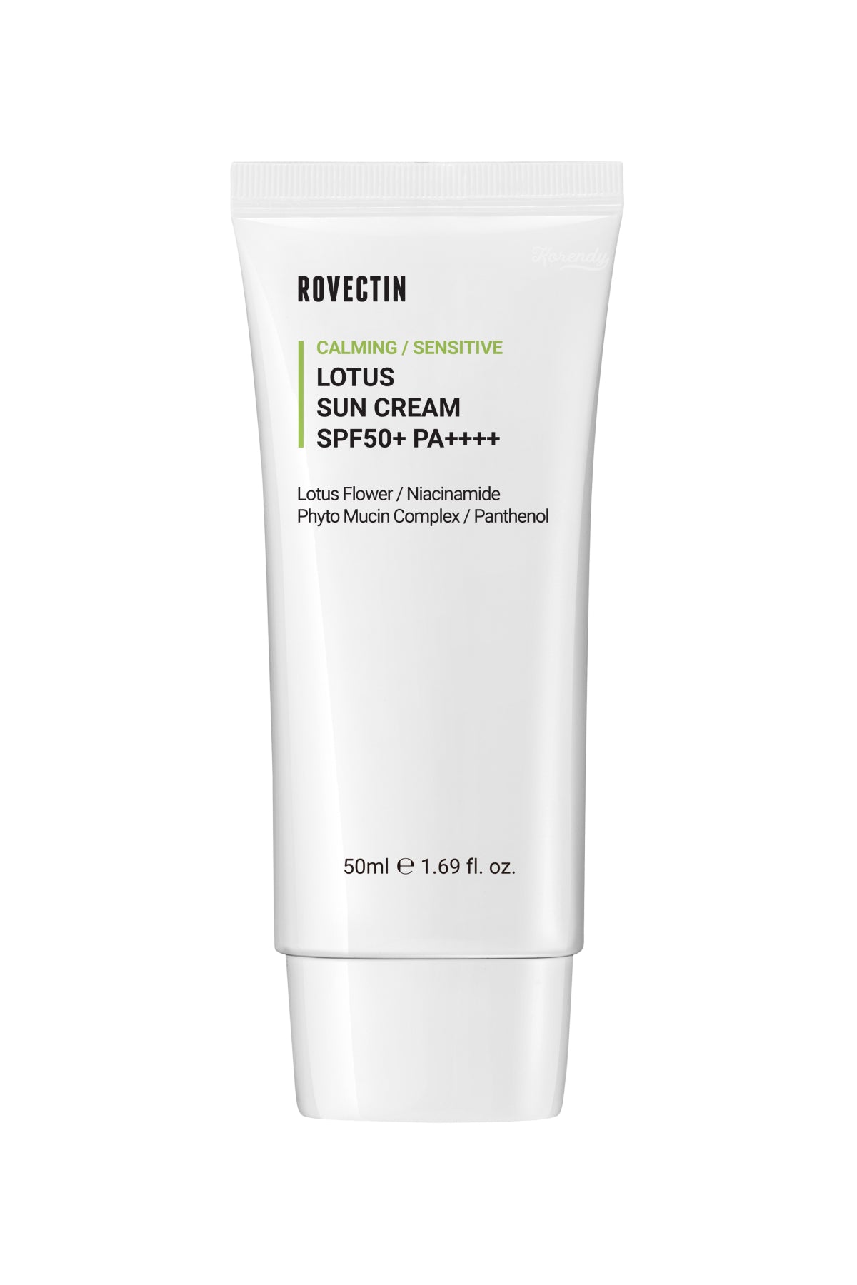 Calming Lotus Sun Cream SPF50+PA++++ - Bariyer Koruyucu Mavi Işık Filtreli Güneş Kremi 50ml(KORENDY) - 1